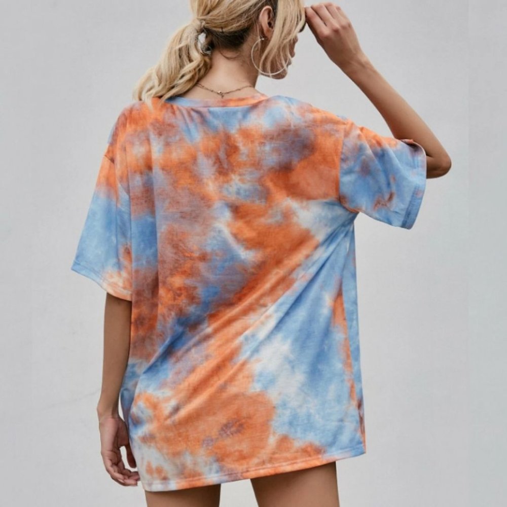 💋 YIPPEE! COTTON CANDY - TYE DYE T SHIRT - Picture 2 of 6